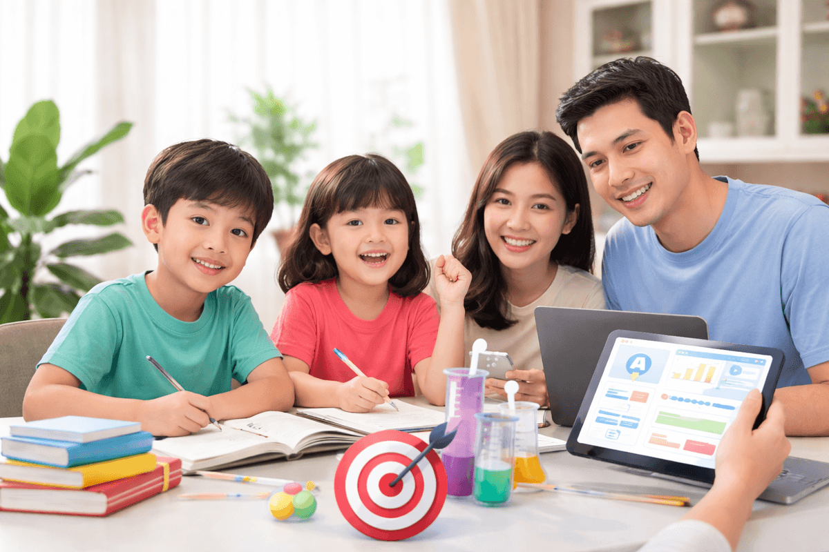 เด็กไทยกำลังเรียนรู้ด้วย AIVEQ